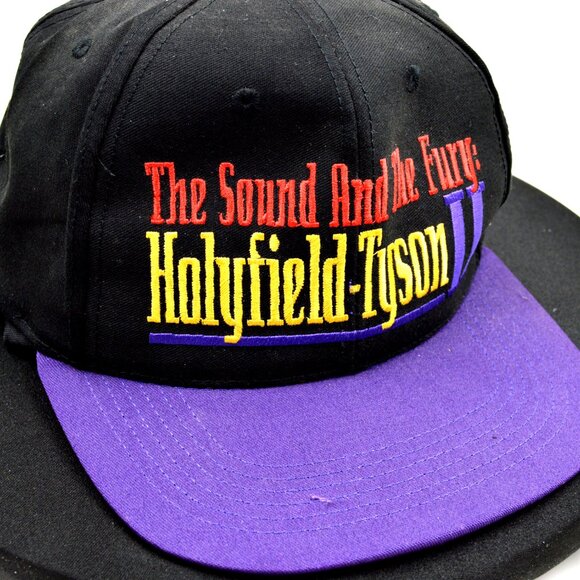 Holyfield Tyson The Sound And The Fury June 28, 1997 MGM Grand Boxing Hat Cap! - Picture 3 of 7